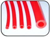 Red colored Silicone rubber milk hose and tubing